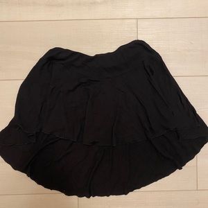 SoDanca high low ballet skirt pull on